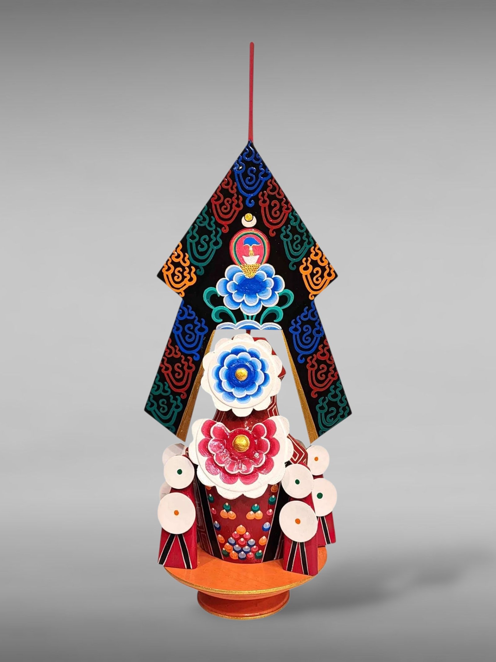 [hq], Handmade Tibetan [torma Offering], Hand Painted Buddhist Ritual Item, [custom Order]