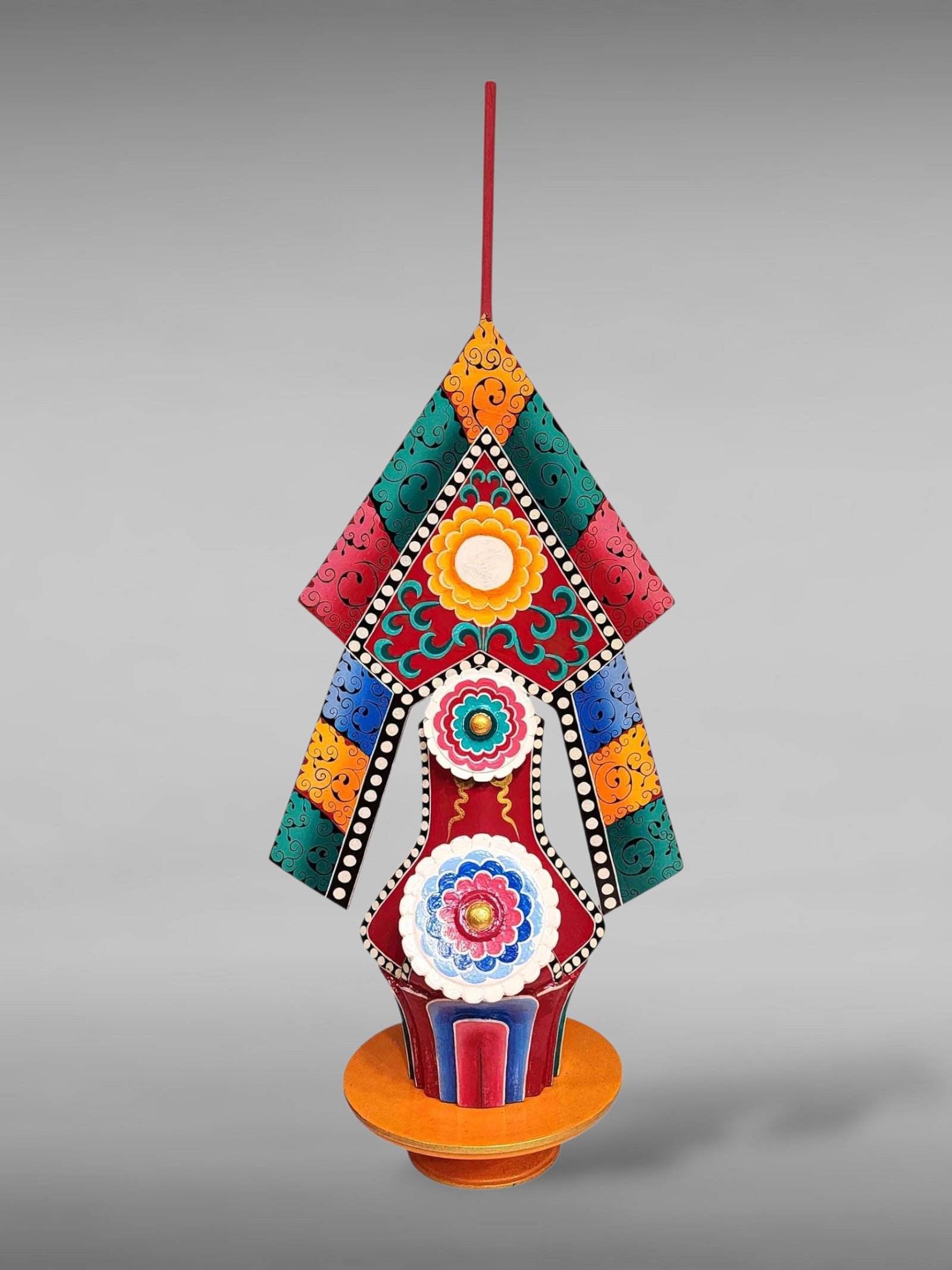 [hq], Handmade Tibetan [torma Offering], Hand Painted Buddhist Ritual Item, [custom Order]