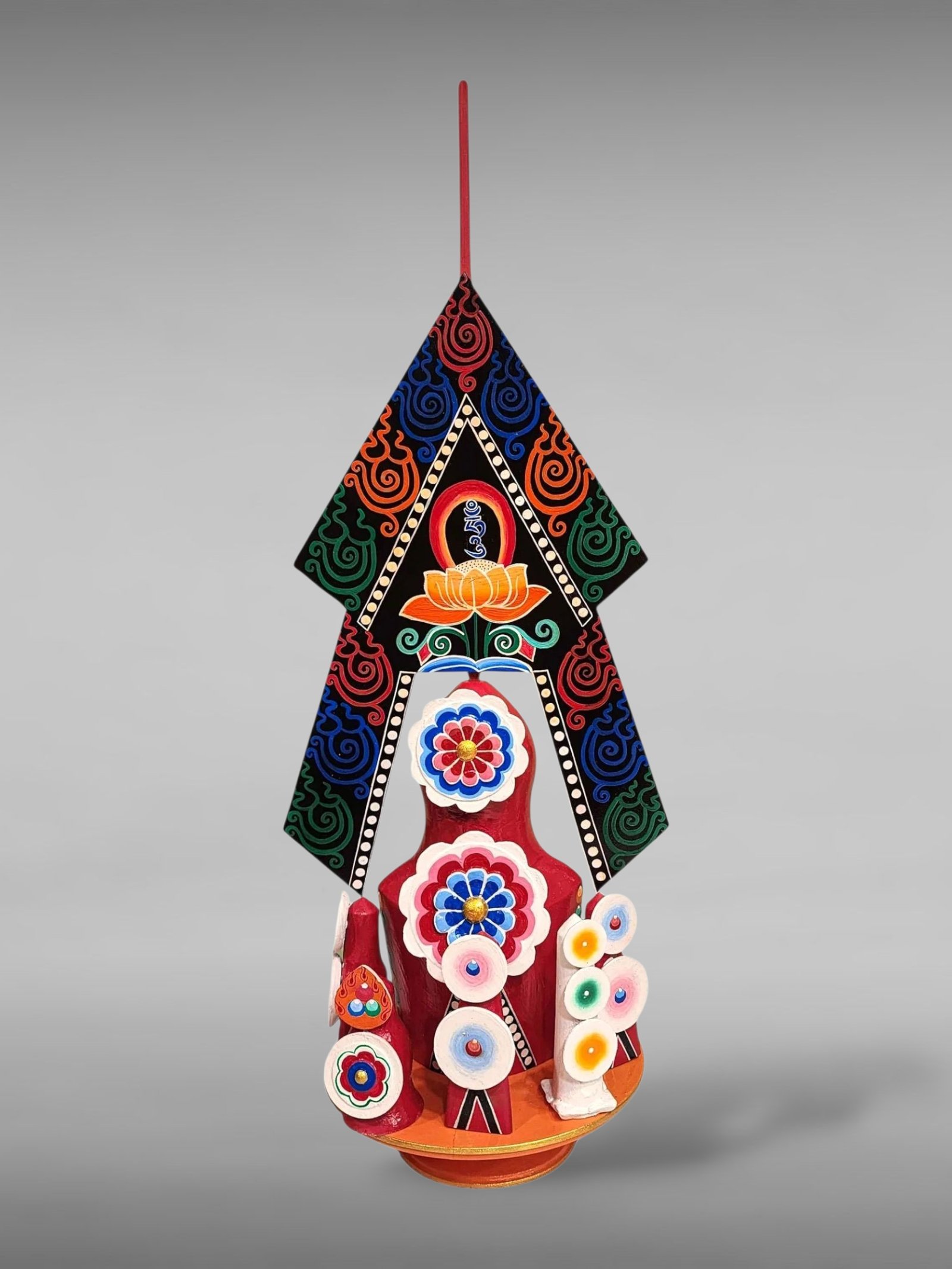 [hq], Handmade Tibetan [torma Offering], Hand Painted Buddhist Ritual Item, [custom Order]