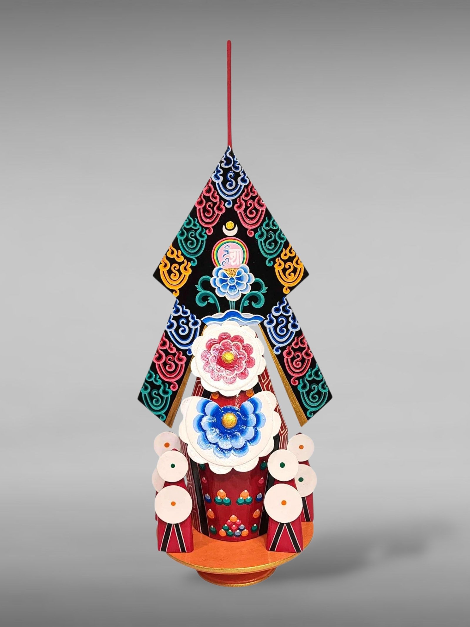 [hq], Handmade Tibetan [torma Offering], Hand Painted Buddhist Ritual Item, [custom Order]