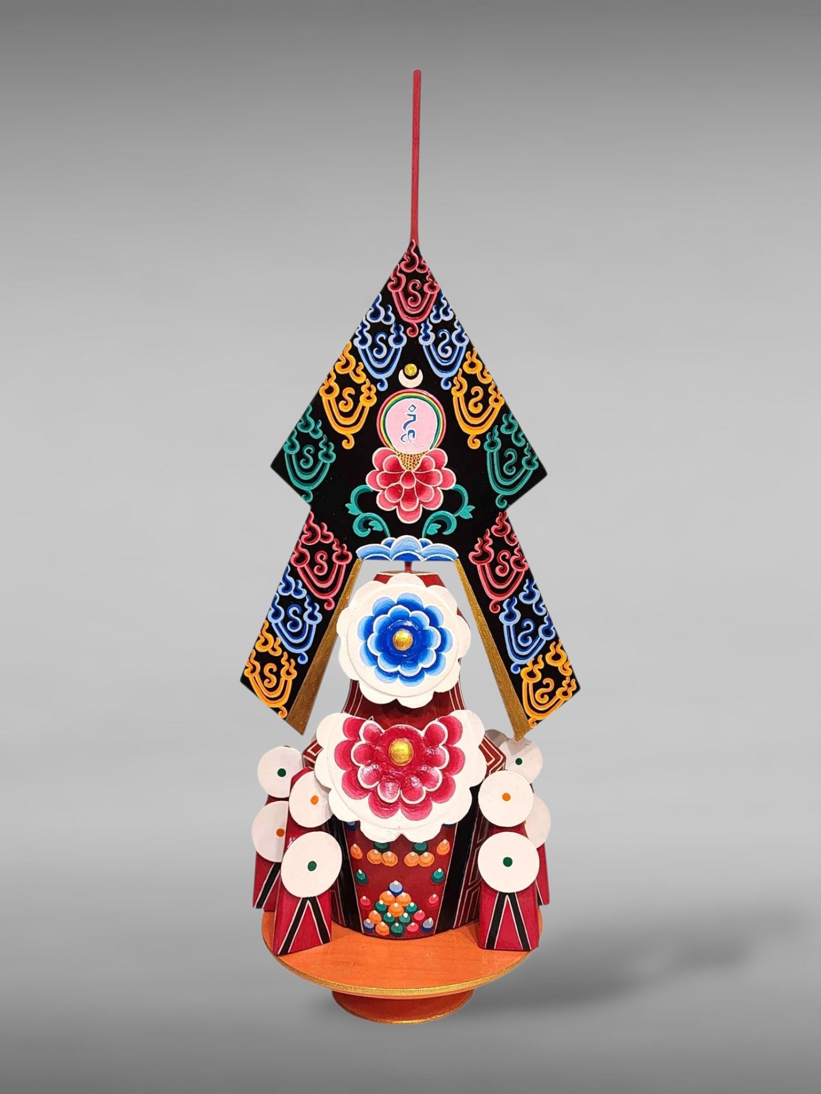 [hq], Handmade Tibetan [torma Offering], Hand Painted Buddhist Ritual Item, [custom Order]