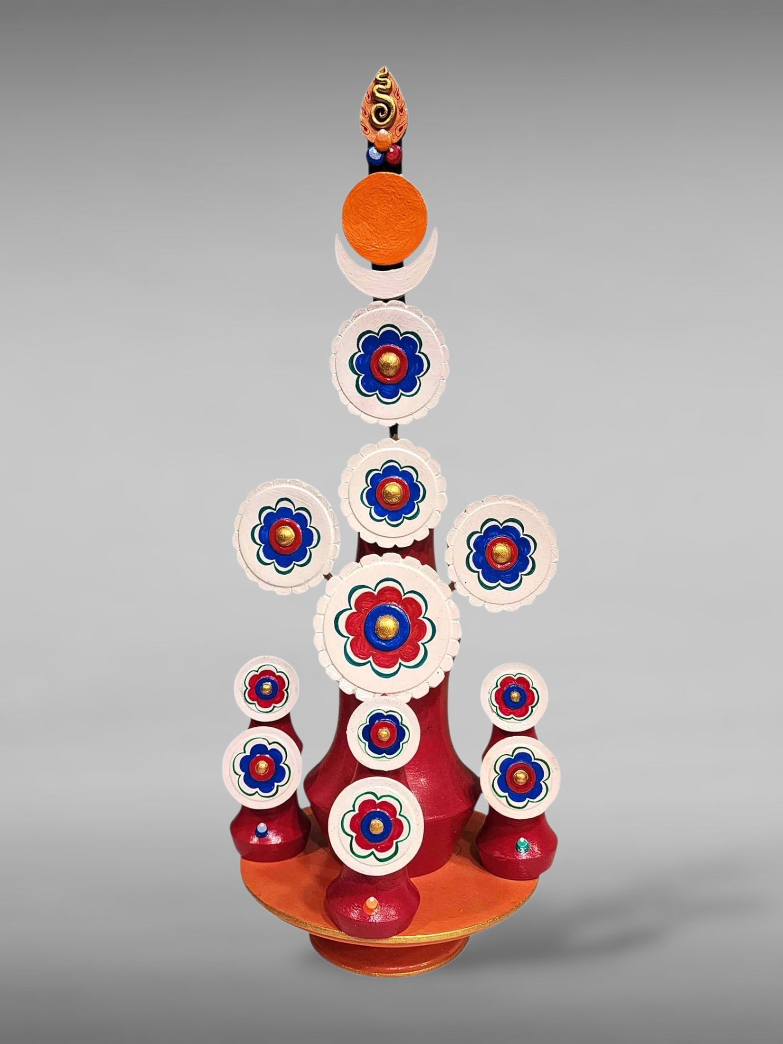 [hq], Handmade Tibetan [vajrayogini Torma], Hand Painted Offering, [custom Order]