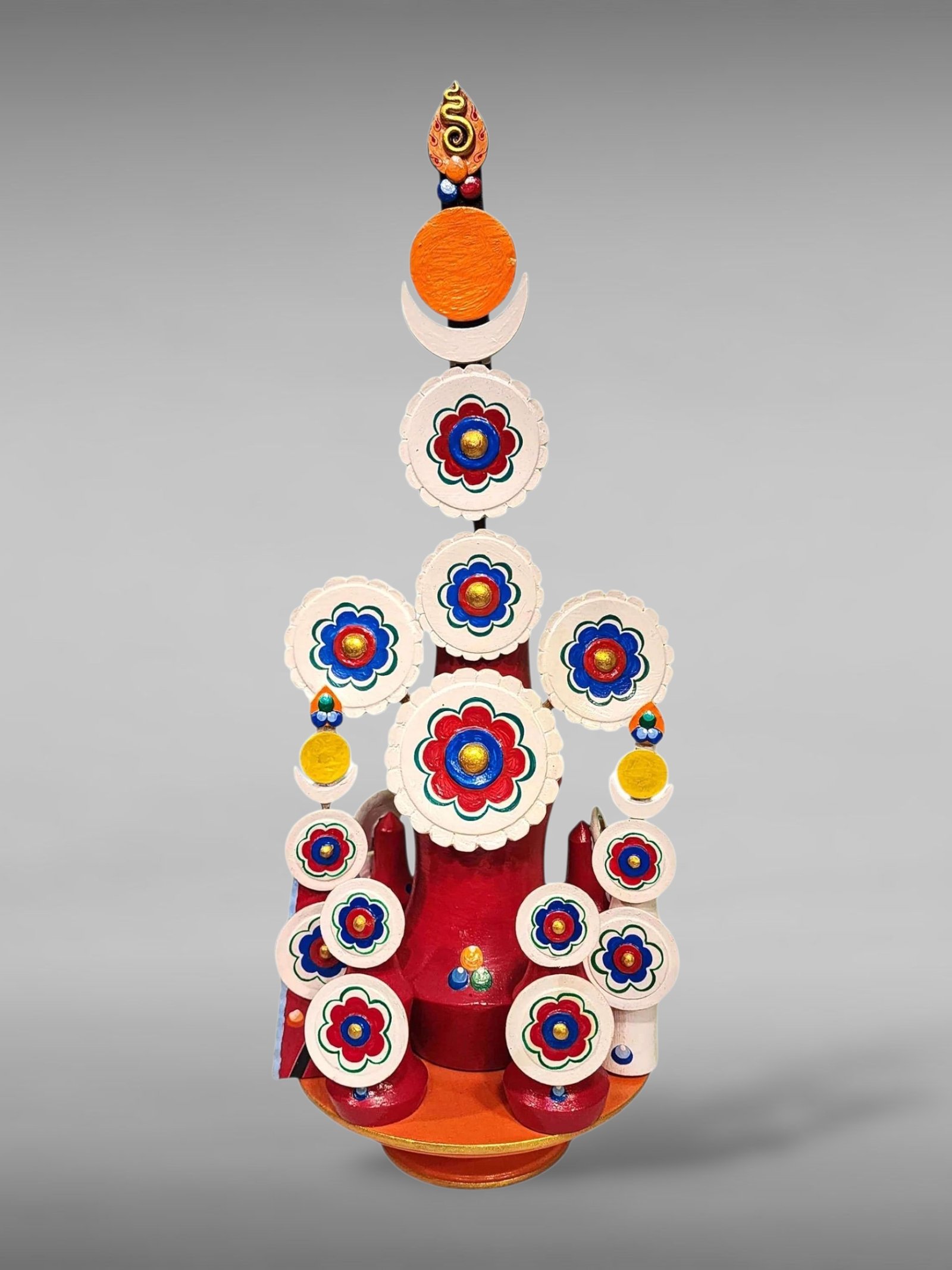 [hq], Handmade Tibetan [vajrayogini Torma], Hand Painted Offering, [custom Order]