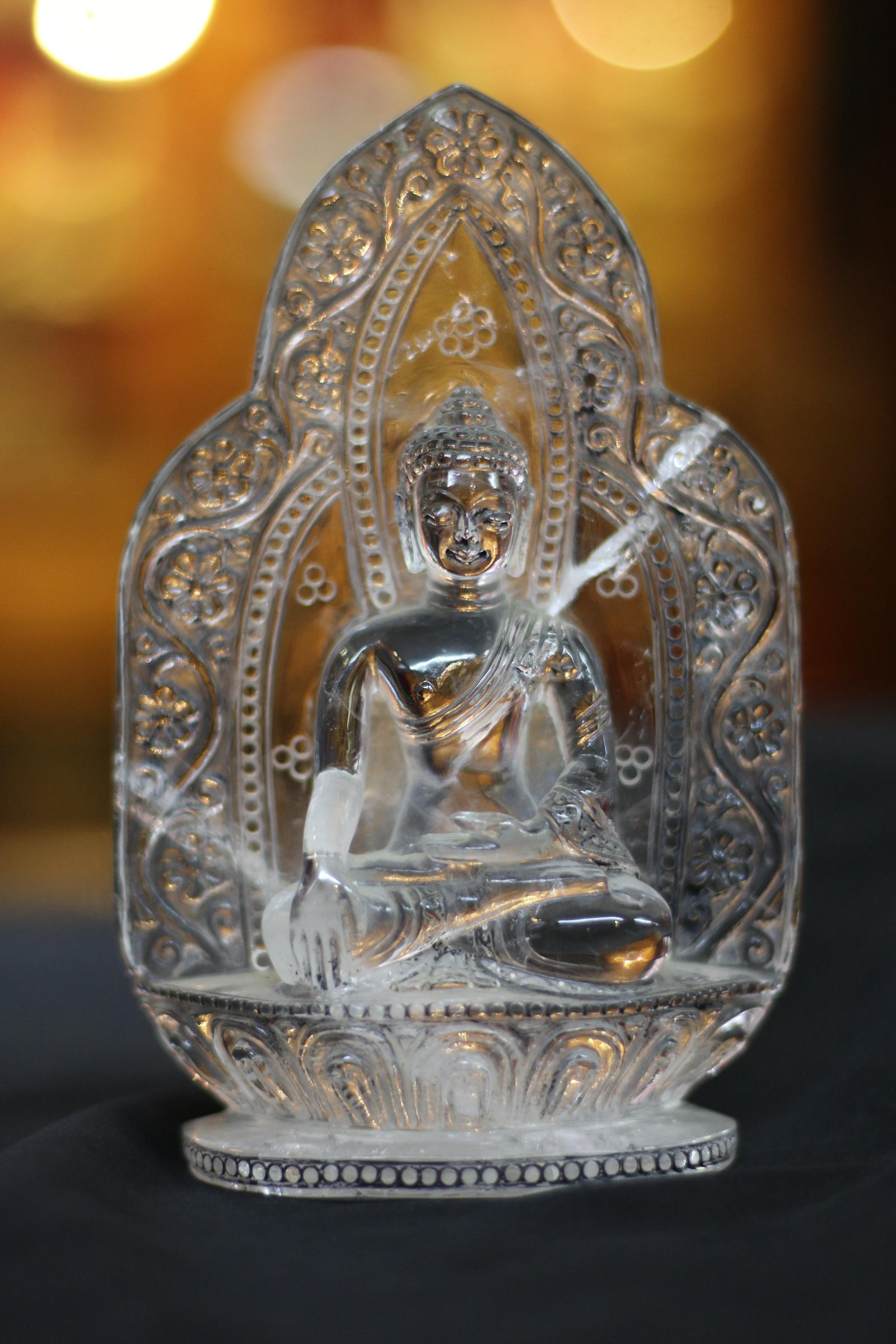Clear Crystal [shakyamuni Buddha] Statue