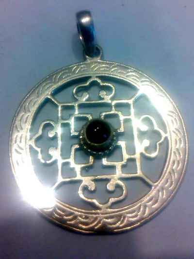 Silver pendant-10418