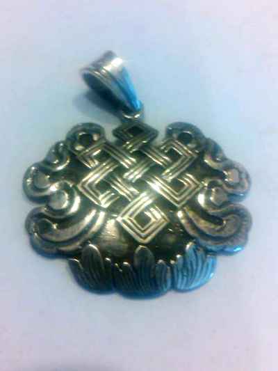 Silver pendant-10421