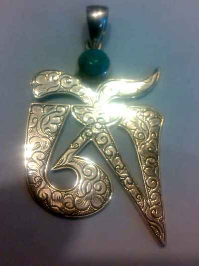 Silver pendant-10422