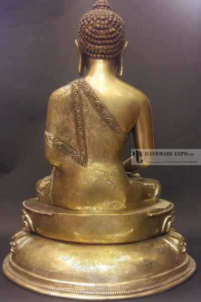 Good Quality Amitabha Buddha Natural Patina