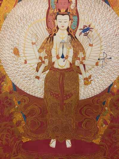 thumb1-Sahasrabhuja Avalokitesvara-12216
