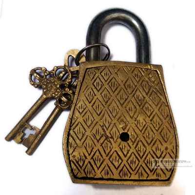 thumb1-Tibetan Door Lock-12547