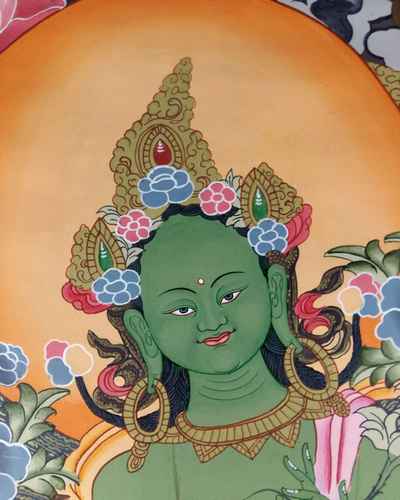 thumb1-Green Tara-13277