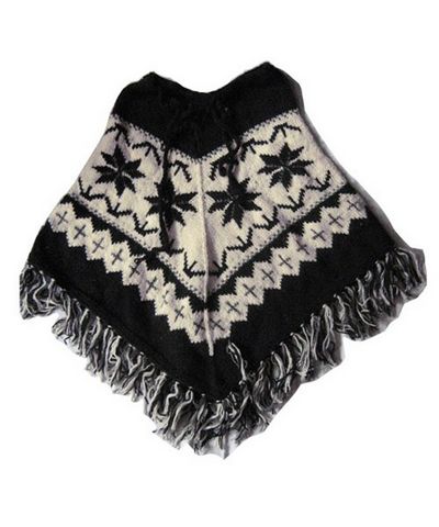 Woolen Poncho-13840