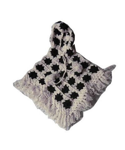 Woolen Poncho-13843