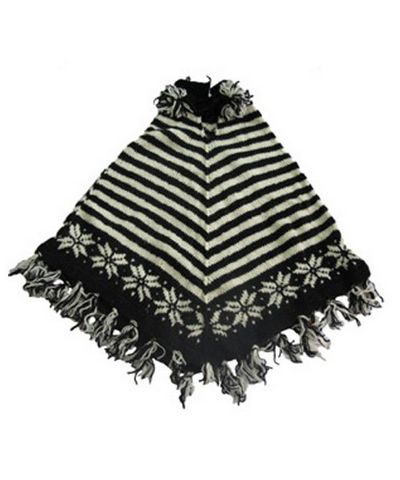 Woolen Poncho-13846