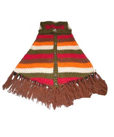 Woolen Poncho-13847