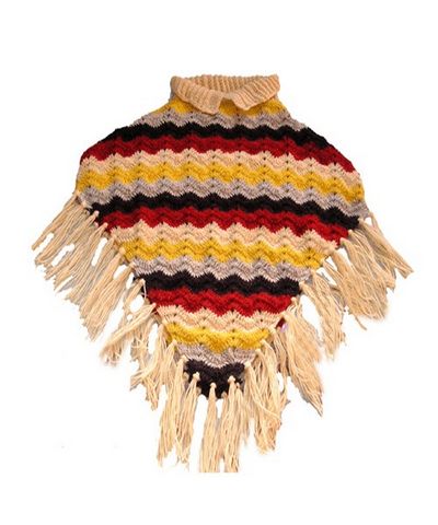 Woolen Poncho-13848