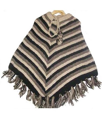 Woolen Poncho-13851