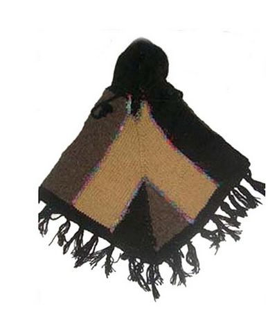 Woolen Poncho-13858