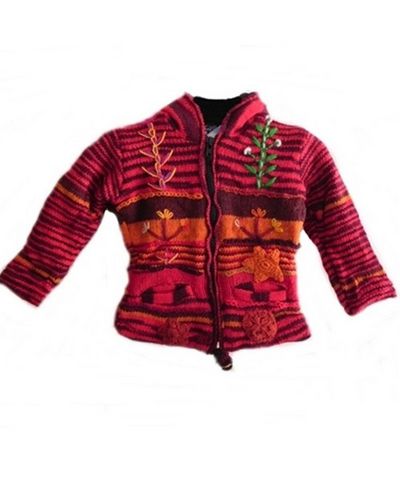 Woolen Baby Jacket-14003