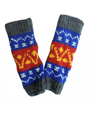 Woolen Leg Warmers-14013