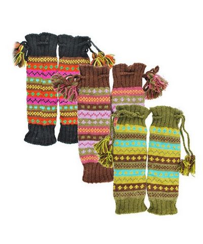 Woolen Leg Warmers-14033