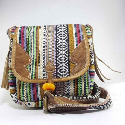 Leather Shoulder Bag-15432