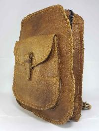 thumb1-Leather Backpack Bag-15439