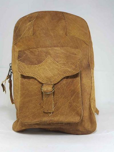 Leather Backpack Bag-15440