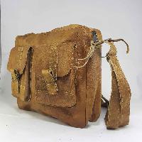 thumb1-Leather Shoulder Bag-15444