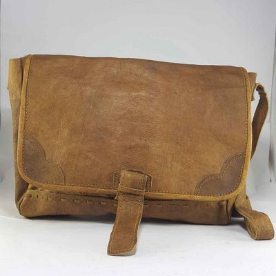 Leather Shoulder Bag-15446