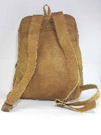 thumb2-Leather Backpack Bag-15455