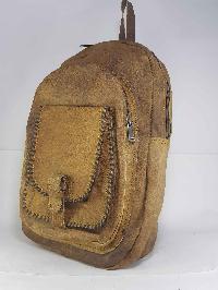 thumb1-Leather Backpack Bag-15456