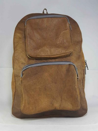 Leather Backpack Bag-15457