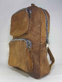 thumb2-Leather Backpack Bag-15457