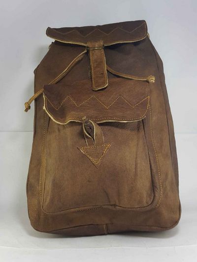 Leather Backpack Bag-15459