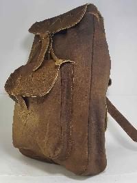 thumb1-Leather Backpack Bag-15459