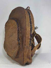 thumb1-Leather Backpack Bag-15462