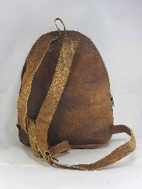 thumb2-Leather Backpack Bag-15462