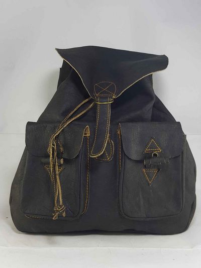 Leather Backpack Bag-15464