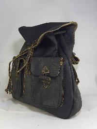 thumb1-Leather Backpack Bag-15464