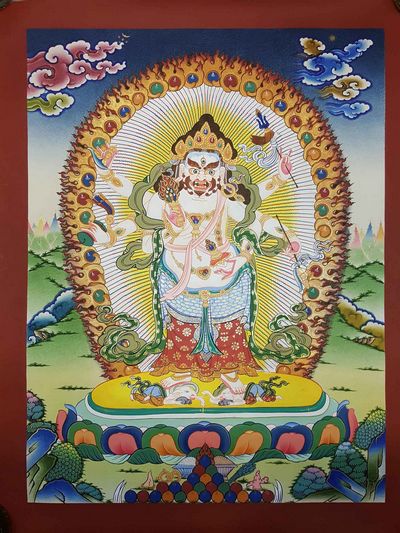 White Mahakala-15515