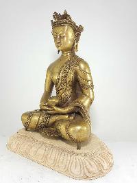 * Exclusive * - Original Statue Of Amitabha Buddha In Bronze Finishing