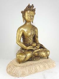 * Exclusive * - Original Statue Of Amitabha Buddha In Bronze Finishing