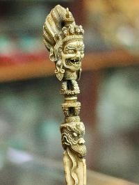 [real Bone Carved], Phurba Mahakal
