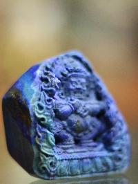 [lapis Lazuli] Mahakala Panjaranatha [hand Carved]