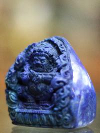 [lapis Lazuli] Mahakala Panjaranatha [hand Carved]
