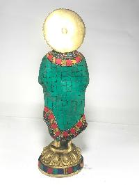 Statue Of Standing Dipankara Buddha With [stone Setting]