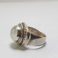 Moonstone Silver Ring