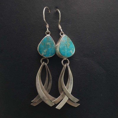 Silver Earring-19307