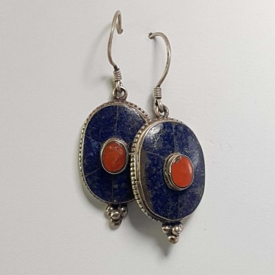 Silver Earring-19414